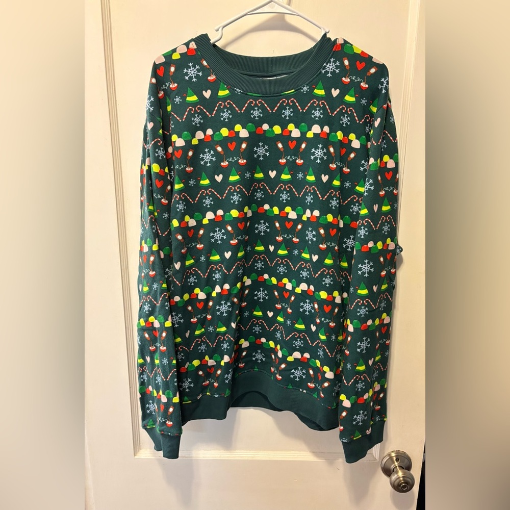 Adult Hanna Andersson Elf Christmas Sweatshirt